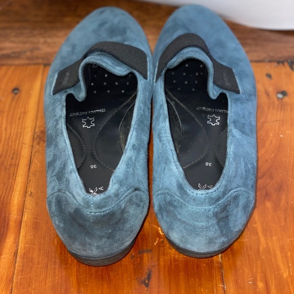 Geox Respira leather flats Sz 38 8 women’s - Picture 2 of 4